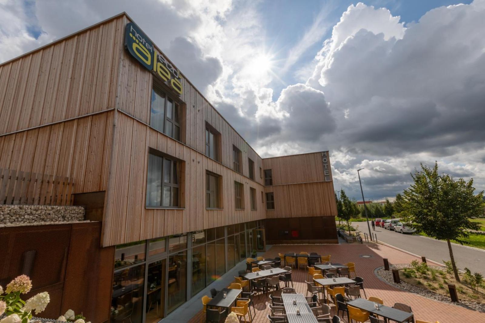 Oekohotel Aus Holz Alea Eco Pfaffenhofen an der Ilm Buitenkant foto